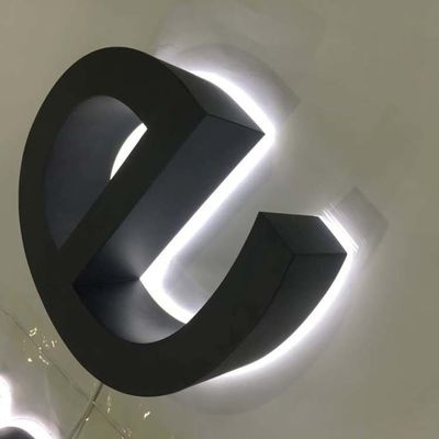 ป้ายตัวอักษรโลหะเคลือบด้าน อายุการใช้งาน 50000 ชั่วโมง