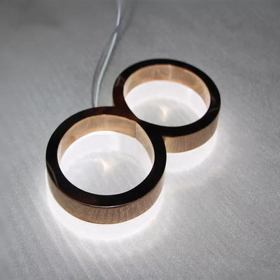 ทองกระจกบ้านเลขที่ป้ายโรงแรมประตูหมายเลขแผ่นDC12V