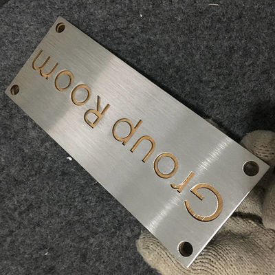 ชื่อห้องสำนักงาน ป้ายเลขที่บ้านสมัยใหม่ ไม่ติดไฟ