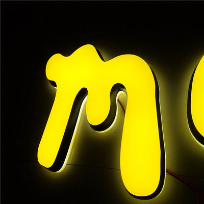 ป้ายโฆษณาหน้าร้าน LED ป้ายอะครีลิค 12VDC