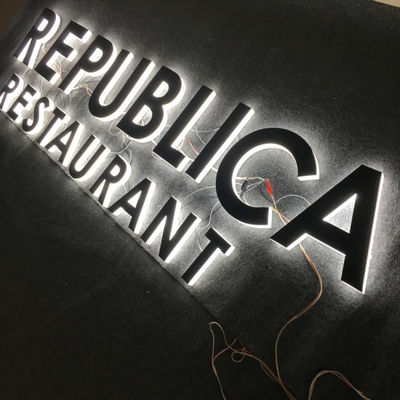 OEM ODM อักษรพลาสติกป้ายอะครีลิคป้ายโฆษณาหน้าร้าน