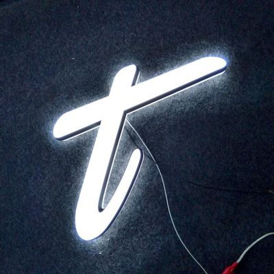 HIGHSPAN Custom Led Glow Outdoor Light Up Sign กันน้ำ IP65