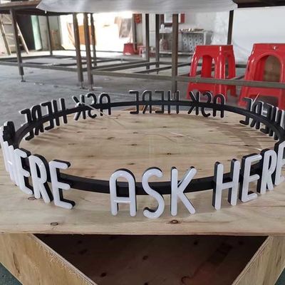 ป้ายอักษรช่องสัญญาณ Led 6500K ด้านหน้าไฟสำหรับร้านอาหาร Hotel