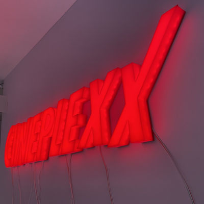 ป้ายไฟ LED อะครีลิคร้านค้ากลางแจ้ง 12V DC