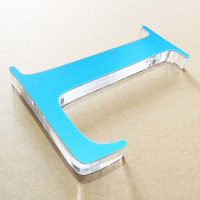 โลโก้สำนักงานในร่ม ป้ายตัวอักษร 3 มิติ ตัวอักษรอะคริลิก 2 มม. พร้อมพิมพ์ UV