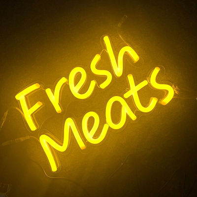 ร้านอาหารที่กำหนดเองนำป้ายนีออน 22 สีสำหรับบ้าน CE ROHS