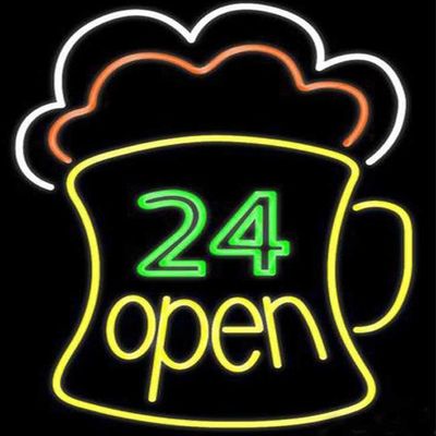 3d Led Letters ไฟติดผนังนีออน 60 ซม. ป้ายเบียร์นีออนสำหรับร้านค้า