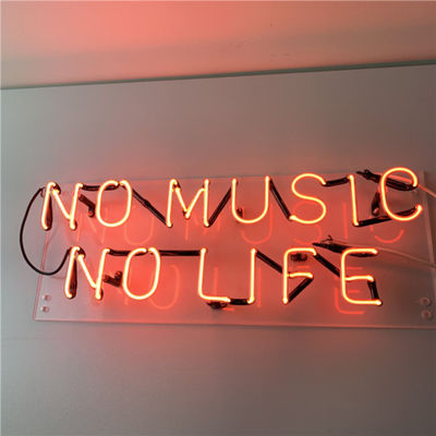 ป้ายนีออนสีชมพูวาเลนไทน์สีแดงสำหรับ Home Bar 7.5kv