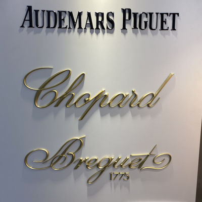 ป้ายโฆษณาชื่อบริษัทขนาดใหญ่ ป้ายติดผนัง กันน้ำ IP67