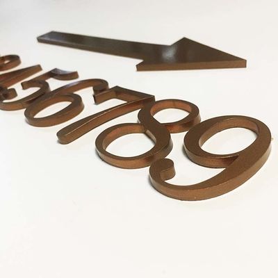 ป้ายตัวอักษรอะคริลิคตัดเรียบ