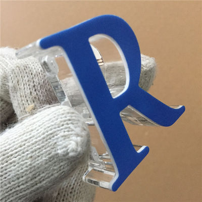 ป้ายอะครีลิคป้องกันกรด Perspex ตัดตัวอักษร