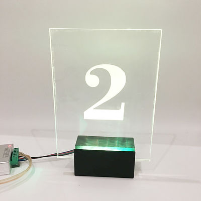 ประตูหน้าบ้าน Big RGB Led บ้านเลขที่ ป้าย 50000 Hours