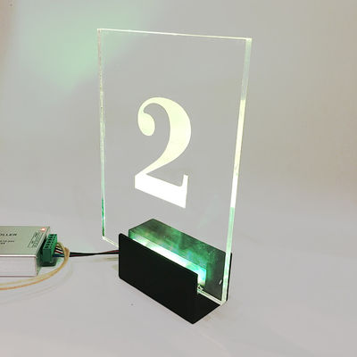 ประตูหน้าบ้าน Big RGB Led บ้านเลขที่ ป้าย 50000 Hours