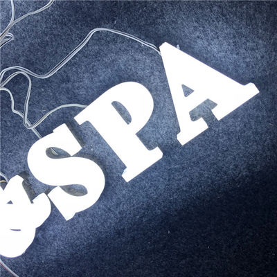 โลโก้ บริษัท อะคริลิค 12 มม. ป้ายผนังอลูมิเนียมช่องตัวอักษรป้องกันสนิม