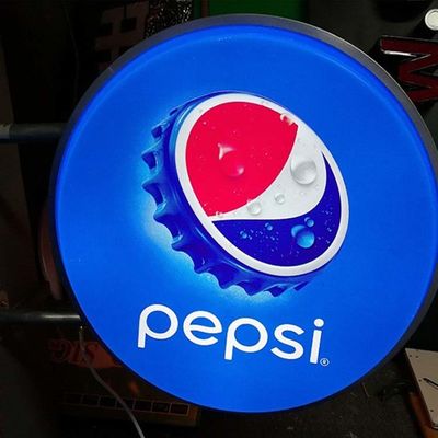 Outdoor Anti UV สูญญากาศขึ้นรูปกล่องไฟป้าย Thermoforming Double Sided