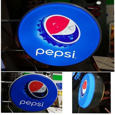 Outdoor Anti UV สูญญากาศขึ้นรูปกล่องไฟป้าย Thermoforming Double Sided