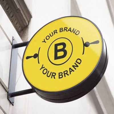 ความหนา 50-200 มม. ป้ายกล่องไฟแบบกำหนดเองป้ายติดธง OEM ODM