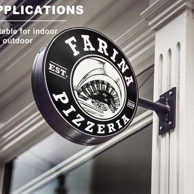 กลางแจ้ง 12V LED ธุรกิจร้านอาหารป้ายกระดานดำภาพวาดสองด้าน