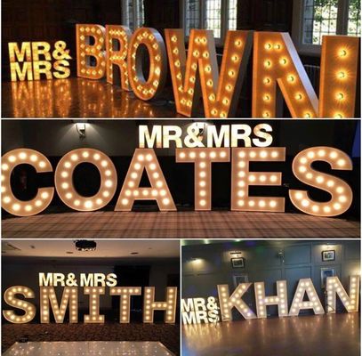 ป้ายอักษรวินเทจ HIGHSPAN Marquee ขนาด 4 ฟุต พร้อมหลอดไฟ