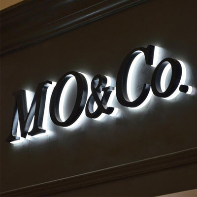 ป้ายโฆษณาร้านอาหาร OEM ODM โฆษณาจดหมายช่องย้อนกลับ