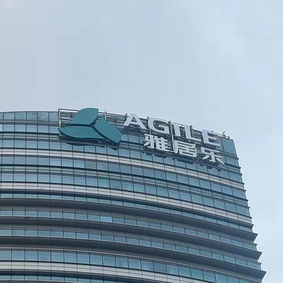 ไฟ LED ชื่อ บริษัท โลโก้ ป้ายอาคาร 3d ช่องตัวอักษร