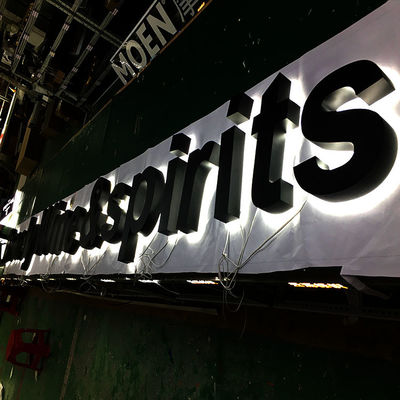 UL Channel Letters Backlit Oem Illuminated Signage Letters Light Box Signage