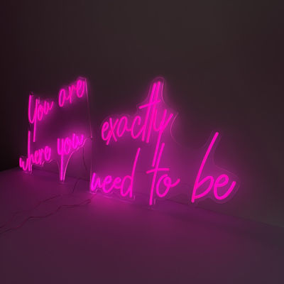 ตัวอักษรช่องนีออน 3 มิติส่วนบุคคลของ HIGHSPAN พร้อมกระดานอะคริลิค