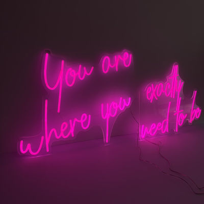 ตัวอักษรช่องนีออน 3 มิติส่วนบุคคลของ HIGHSPAN พร้อมกระดานอะคริลิค