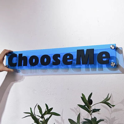 ตัวอักษรอะครีลิคสีขาวแรงบันดาลใจโฆษณาตัวอักษรอะคริลิประดิษฐ์