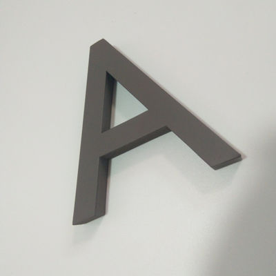 กันน้ำ 12V หน้าร้าน 3D ตัวอักษรโลหะ