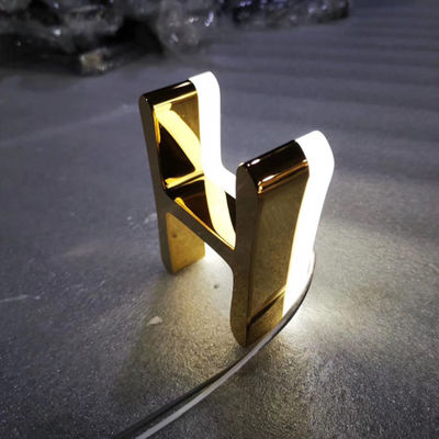 โลโก้ร้านค้าปลีกประดิษฐ์ 3D Letter Sign 3cm-15cm Depth