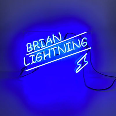 Drop Shipping Custom Neon Sign ตัวอักษรไฟสมองพร้อมกระดานอะคริลิค
