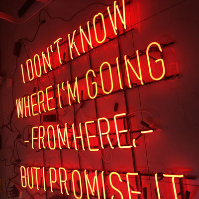 ร้านตกแต่งกรอบโลหะป้ายไฟนีออนคำสำหรับผนัง