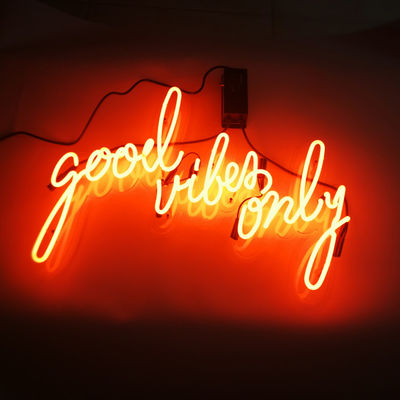 ตกแต่งบาร์ 10kv ป้ายนีออนที่กำหนดเอง Vibes ดีเฉพาะกับ Acrylic Board