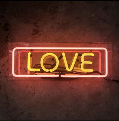 งานแต่งงาน Love ป้ายนีออนแบบกำหนดเองสำหรับห้องนอน OEM ODM
