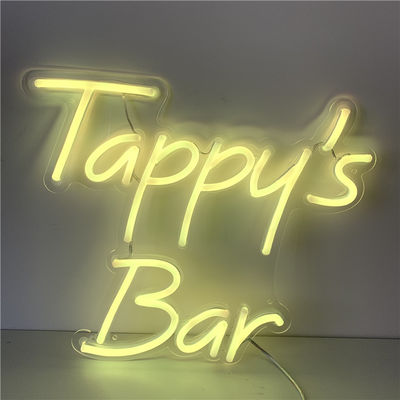 ตัวอักษรอะคริลิคในร่ม RGB Led Neon Sign 12VDC Custom Neon Bar Lights