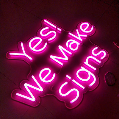 ป้ายงานแต่งงานนีออนที่กำหนดเอง UL Love Neon Channel Letters For Wall