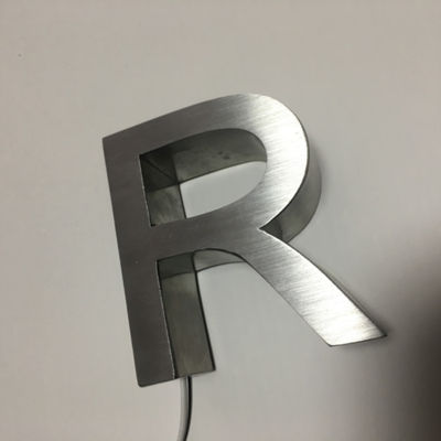 HIGHSPAN นอก Backlit Channel Letter Sign สำหรับชื่อบริษัท