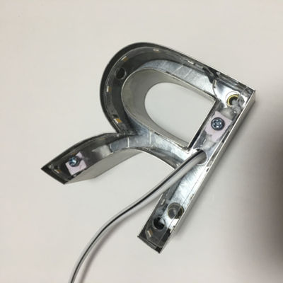 HIGHSPAN นอก Backlit Channel Letter Sign สำหรับชื่อบริษัท