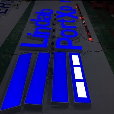 ร้านค้า โลโก้หน้าร้าน ป้ายอักษรช่องสัญญาณ สี PMS ที่กำหนดเอง