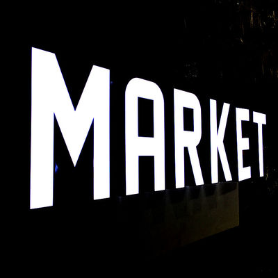 โฆษณานำตลาด 3D ส่องสว่างตัวอักษรช่อง IP67 Waterproof