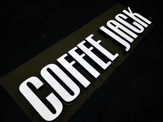 ป้ายอักษรช่องโลหะประดิษฐ์ 3D Led Light Box Sign